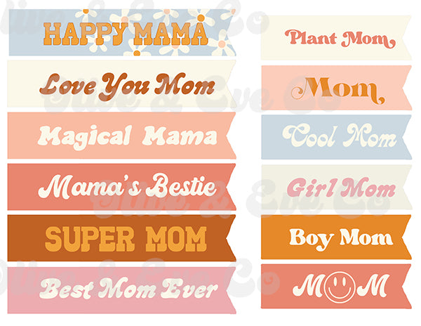 Mother's Day Mini Banners