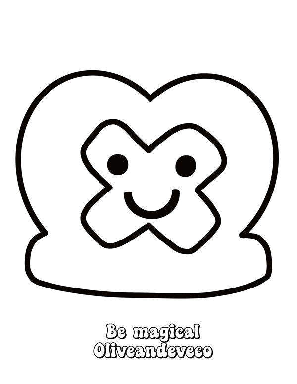 Marshmallow Wishes Coloring Pages