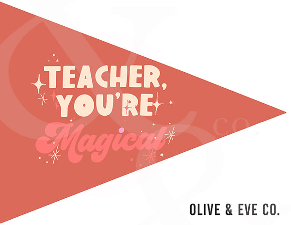 Teacher, You're Magical