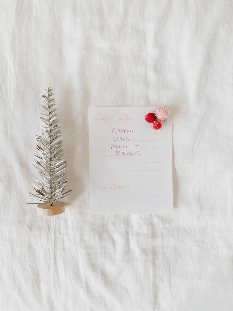 Dear Santa // Letter