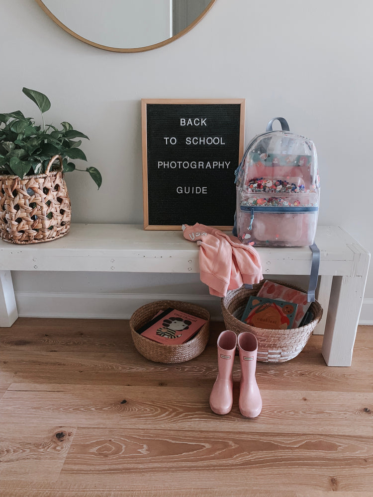 Back to School Photography Guide // Digital Download