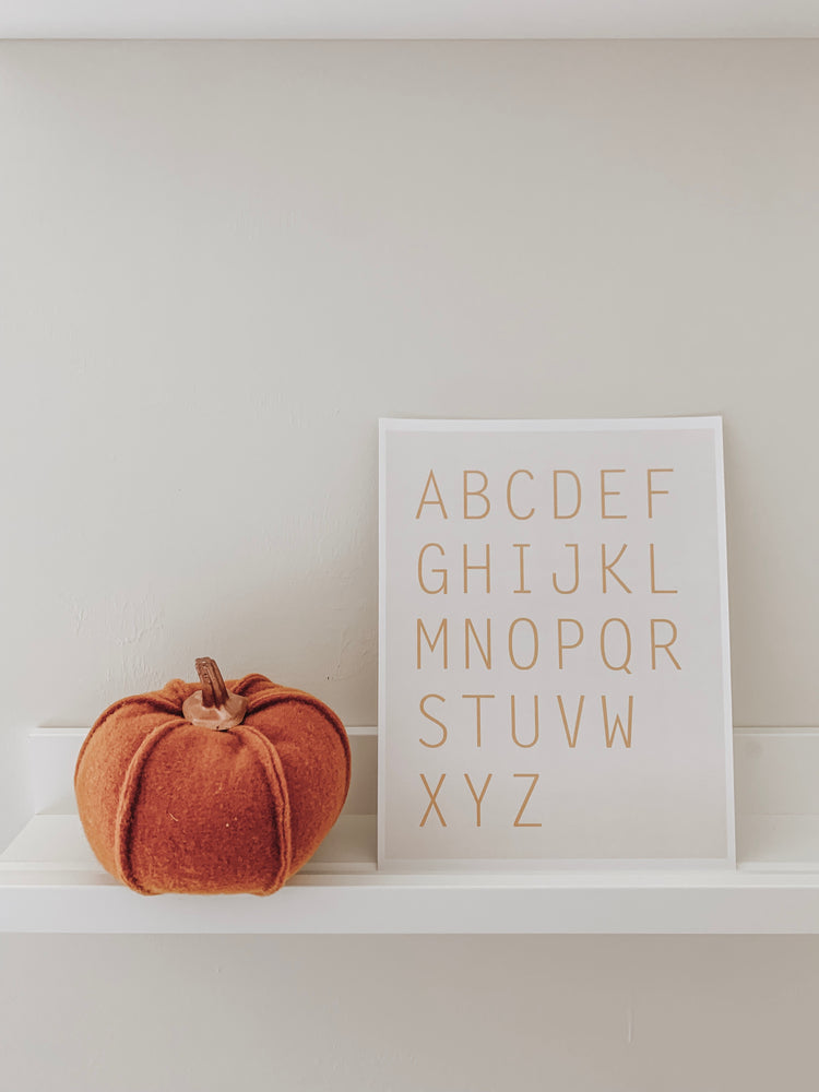 ABC Digital Print / Neutral Tone