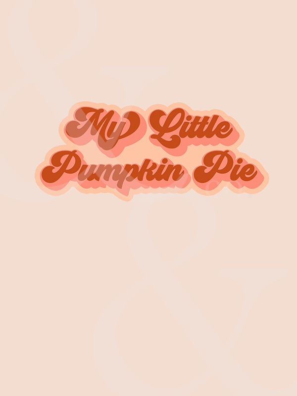 My Little Pumpkin Pie Collaboration With Sunny & Gold