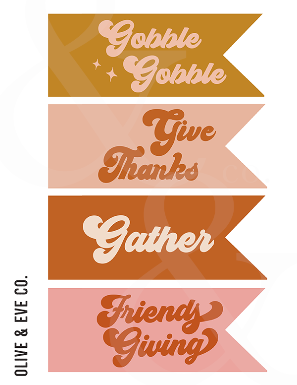 Thanksgiving Banners