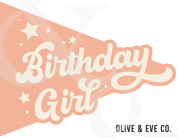 Birthday Girl Flags ♡
