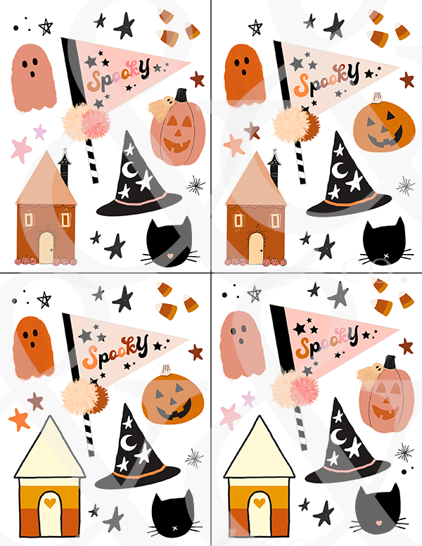 Halloween Sticker + Tattoo Collection ♡