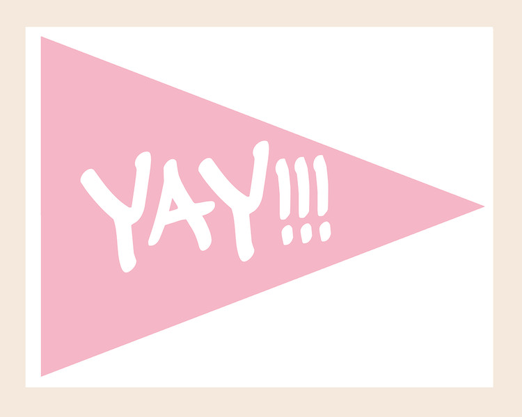 ♡ YAY!!! Celebration Flags ♡