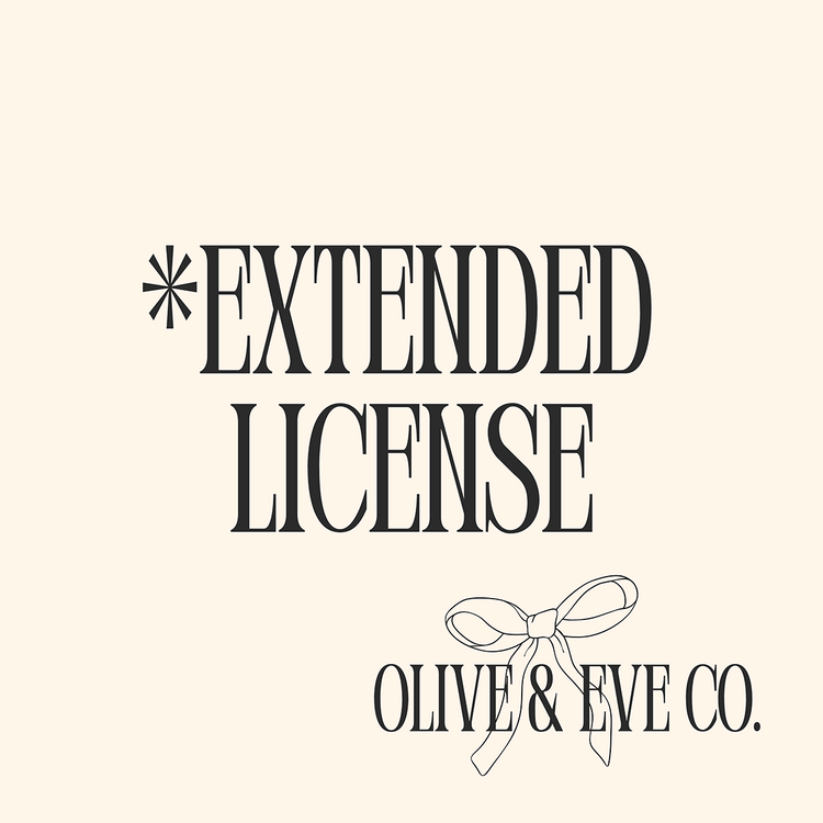 Extended License