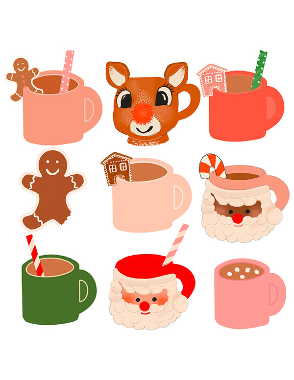 Christmas Holiday Mugs