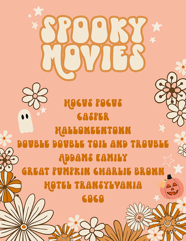 Spooky Movie List