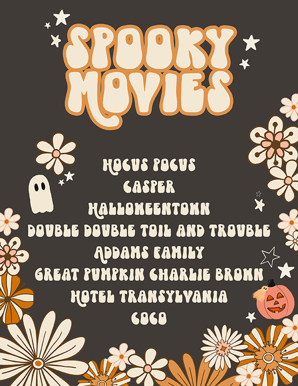 Spooky Movie List