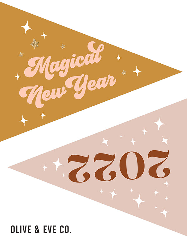 Happy New Year Pennants