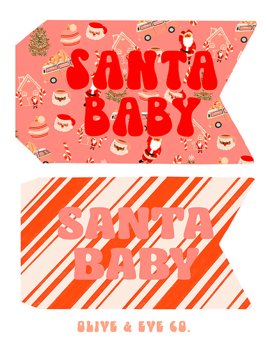 Festive Christmas Tags and Flags