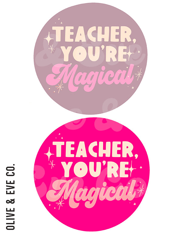 Teacher, You're Magical
