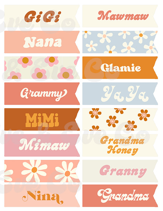 Mother's Day Mini Banners