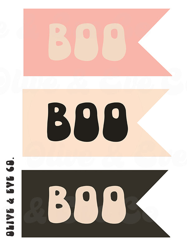 Groovy Halloween Banners