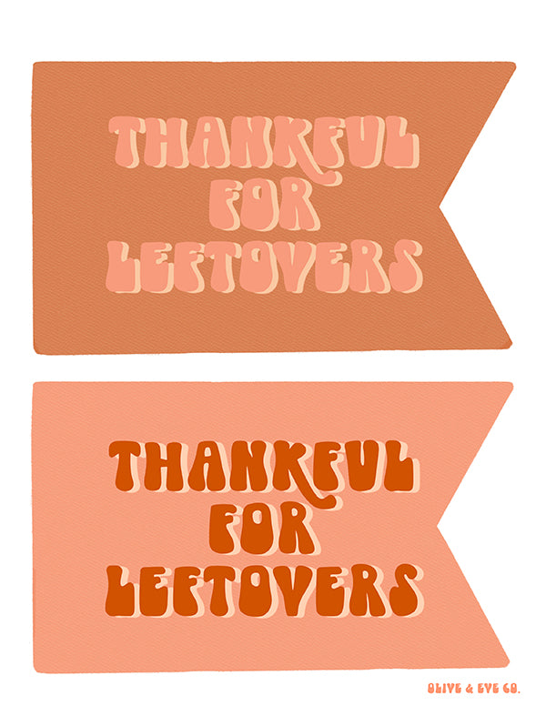 Retro Thankful for Leftovers