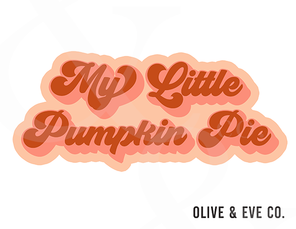 My Little Pumpkin Pie Collaboration With Sunny & Gold