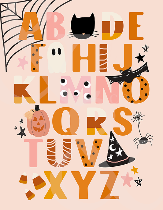 ABC Halloween inspired Collection