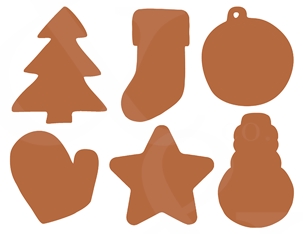 Gingerbread Playdough Mats