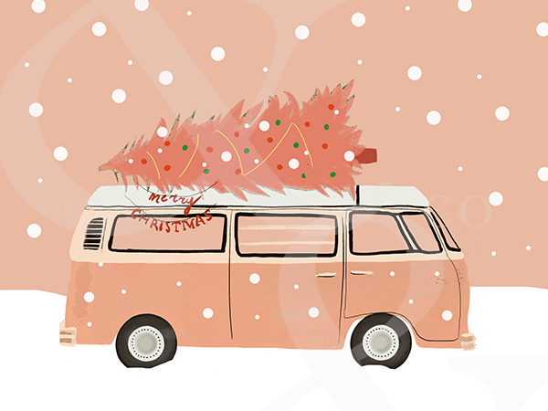 Merry Christmas Van Collection
