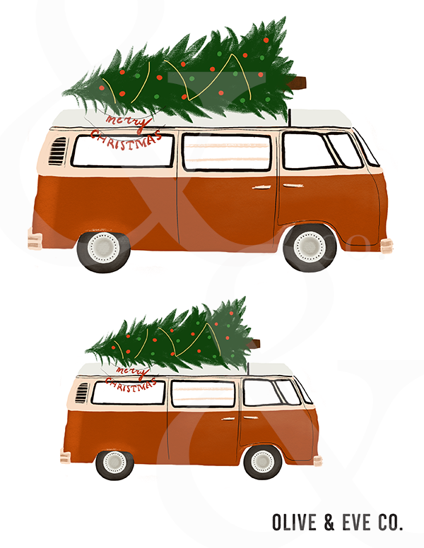 Merry Christmas Van Collection