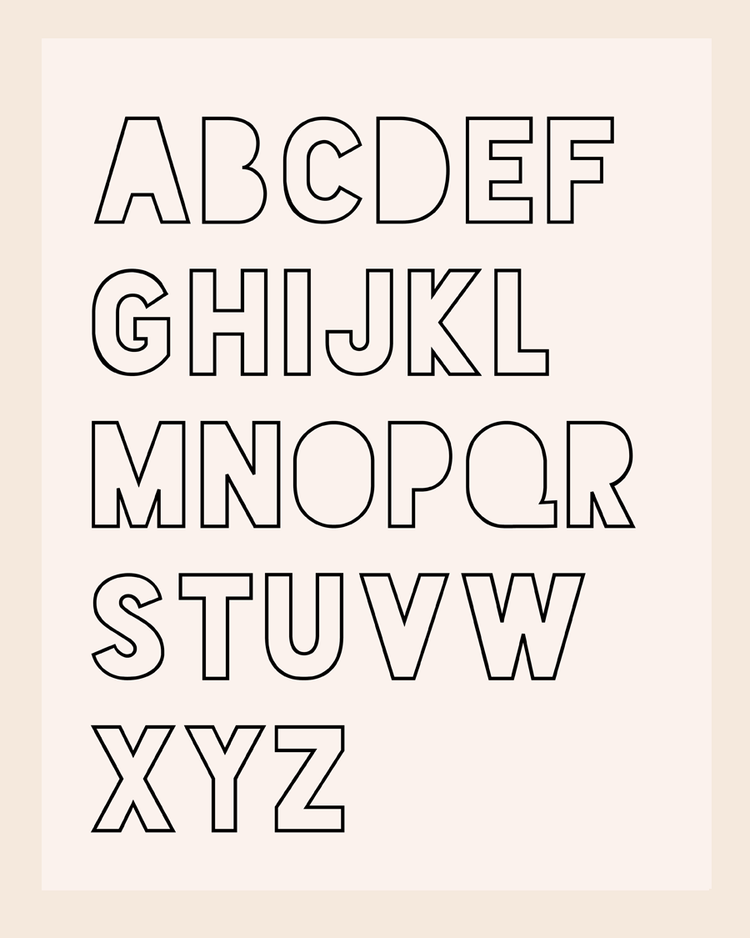 Alphabet Collection / Neutral