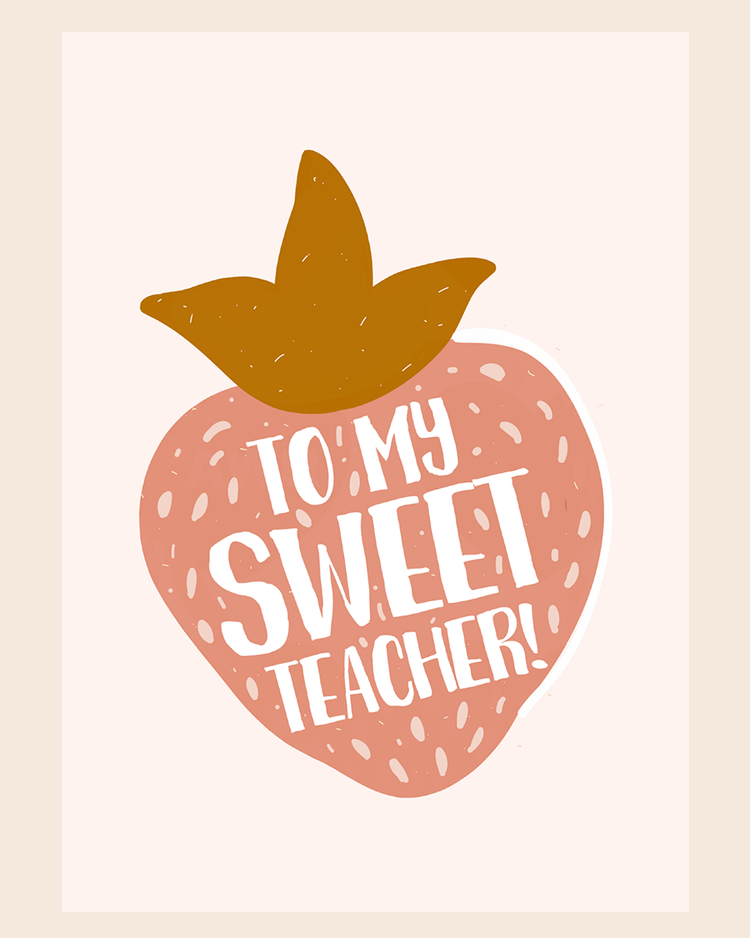 ♡ Teacher Appreciation // Warm ♡
