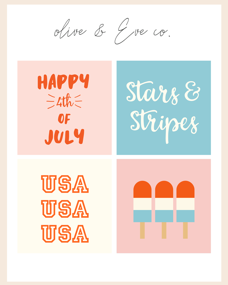 Tags + Banner + Diy Pop // Fourth Of July Collection ♡