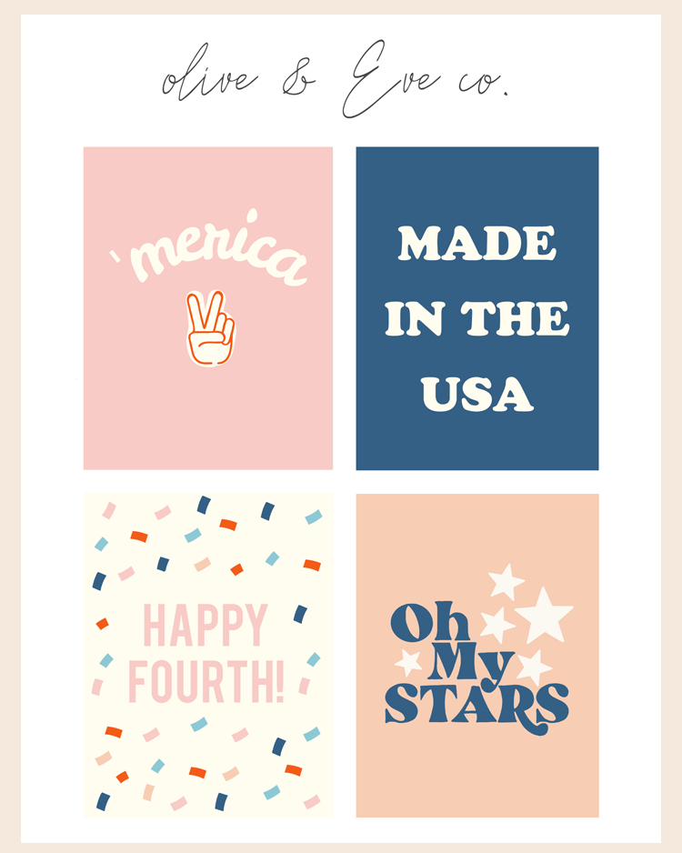 Tags + Banner + Diy Pop // Fourth Of July Collection ♡