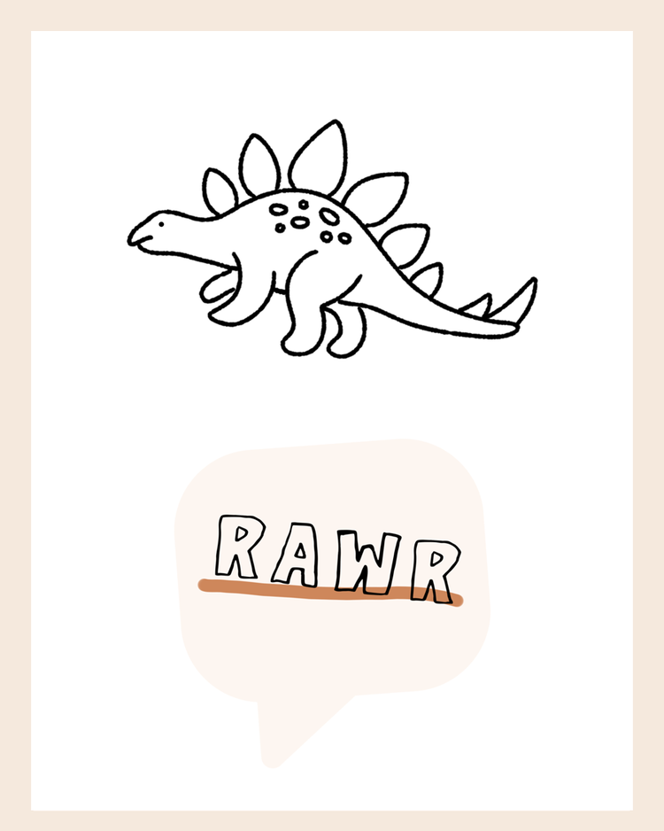 RAWR Dinosaur {rust} Collection ♡